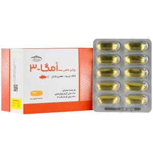 کپسول روغن ماهی 1000 امگا 3 کارن بسته 50 عددی